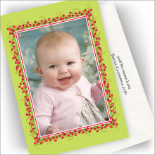 Berry Christmas Photo Cards - Vertical