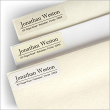 Big 'n Bold Name Address Labels - Block