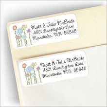 Blooms and Buds Labels