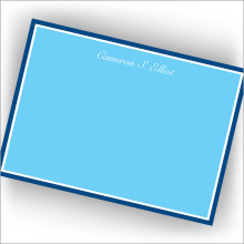 Blue Hewn Correspondence Cards