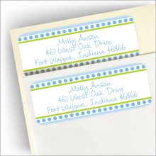 Blue Ribbon Address Labels