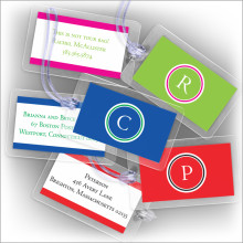 Bright Bag Tags - Laminated