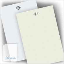 Business Favorite Monarch - Printed Sheets - Monogram