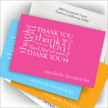 Celestial Thank You Note Set