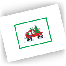 Christmas Wagon Holiday Cards