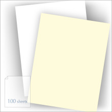 Classic Vellum Typewriter Stationery - Plain Sheets