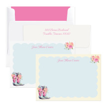Cowgirl Chic Correspondence Cards