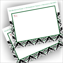 Damask Shipping Labels