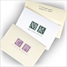 Day Lily Notes - Two Initials
