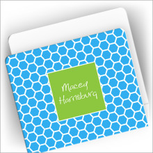 Decorative Acrylic Holder - 02-Honeycomb