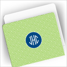 Decorative Acrylic Holder - 01-Greek Key