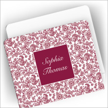 Decorative Acrylic Holder - 12-Floral