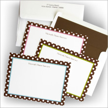 Delightful Dot Cards - Lined Envelopes Included! 