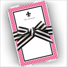 DYO Bow Memos - Pink - with Design