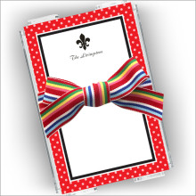 DYO Bow Memos - Red - with Design