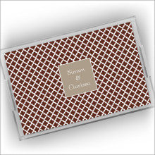 Designer Serving Trays - Large - Petals