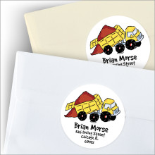 Dump Truck Stickers