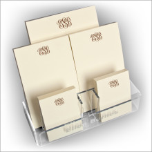 DYO Memo Pad Set and Holder - Monogram