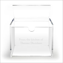 Etched Recipe Box