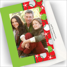 Festive Holiday Photo Cards - Vertical