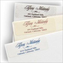 Filigree Address Labels