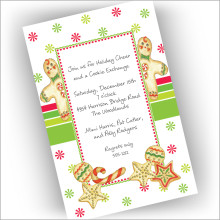 Gingerbread Cookies Invitations