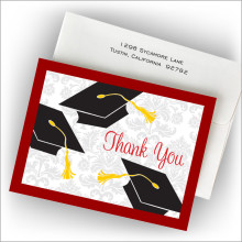 Grad Corners Thank You Notes