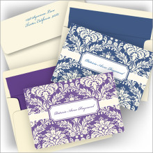 Grand Damask Notes - Lined Envelopes Included!