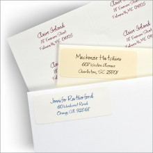 Handwritten Look Address Labels