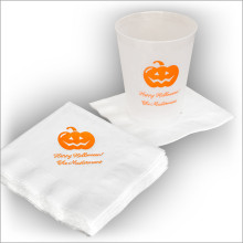 Happy Halloween! Napkin & Tumbler Set
