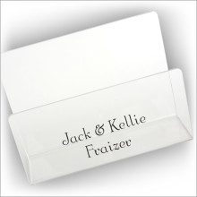 His & Her Acrylic Holder