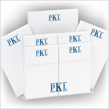 His & Her Memo Set - with Monogram