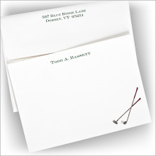 Hole-In-One Correspondence Cards