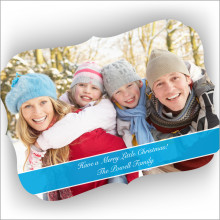 Holiday Frame Photo Christmas Card