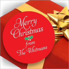 Holiday Gift Stickers - Design 4