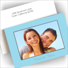 Horizontal Framed Photo Note Cards