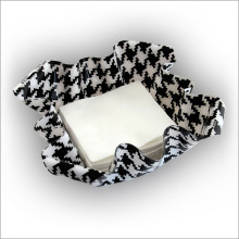 Houndstooth Acrylic Holder