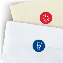 Kids' Critter Round Seals