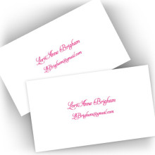 Letterpress Business Cards - Personal