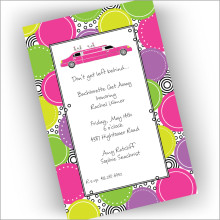 Limo Please Invitations