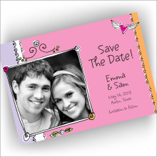 Love Frame Save The Date Cards