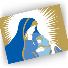 Madonna and Child Holiday Cards