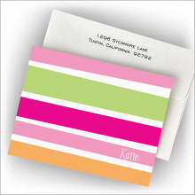 Maui Stripe Fold Note