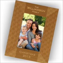 Natural Wood Frame - Style 2, Vertical