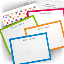 Neon Correspondence Card Set
