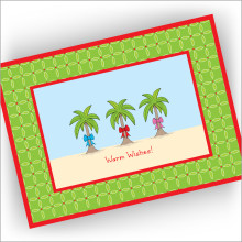 Palm Trio Christmas Cards