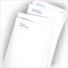 Personal Memo Sheets - 200 Padded Sheets