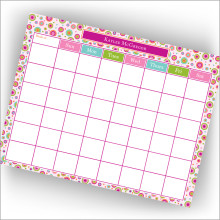 Pink Circles Calendar
