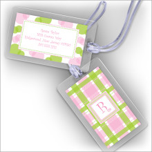 Pink Pladdy Luggage Tags