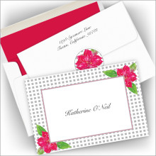 Poinsettia Notes and Seals